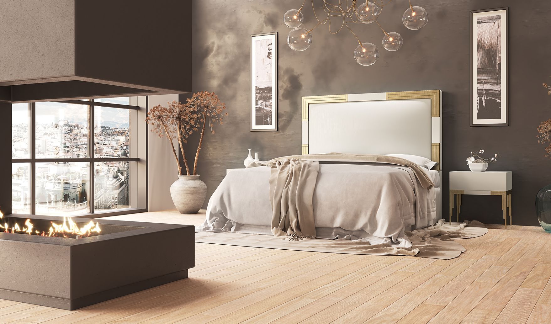 DORMITORIO DE MATRIMONIO DE DISEÑO
