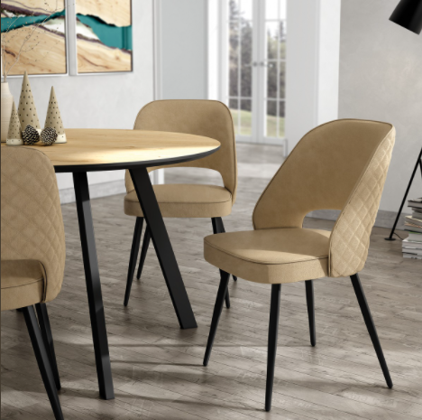 SILLA INDUSTRIAL TAPIZADA