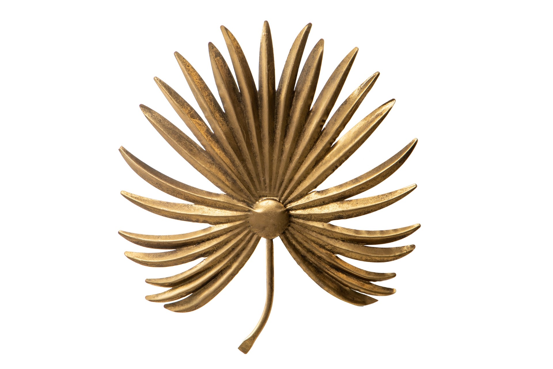 APLIQUE PARED METAL DORADO