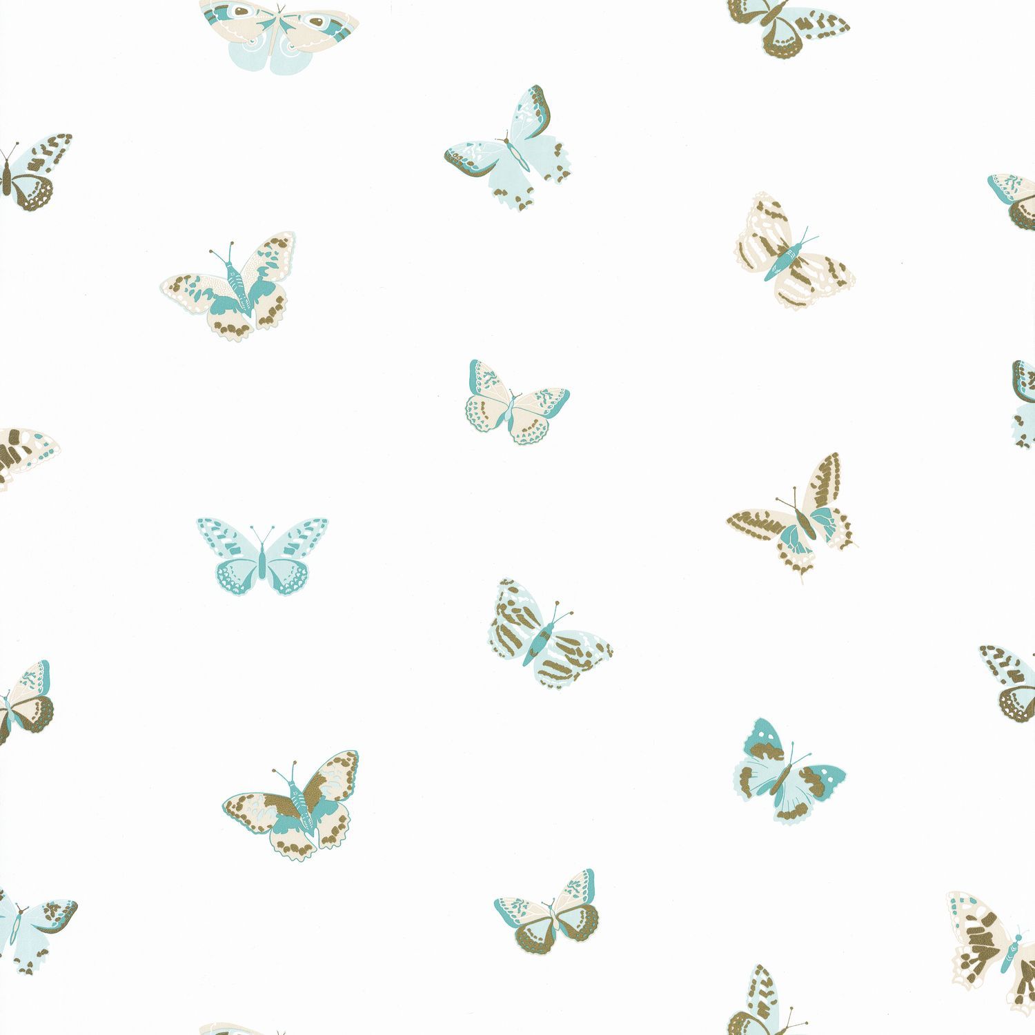 PAPEL PINTADO MARIPOSAS