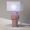 LAMPARA SOBREMESA ROSA - Imagen 3