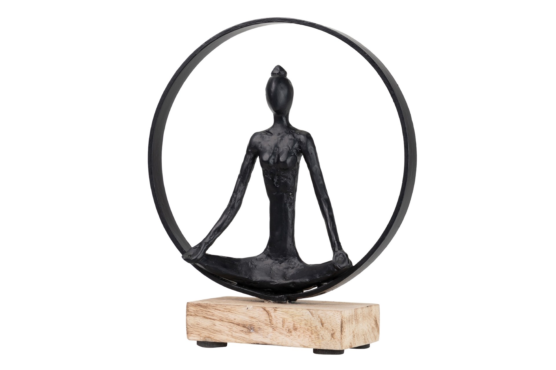 FIGURA POLIRESINA MADERA