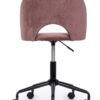 SILLA OFICINA TERCIOPELA ROSA - Imagen 2