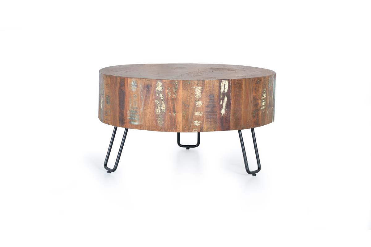 MESA CENTRO MADERA RECICLADA
