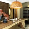 LAMPARA COLGANTE BAMBU - Imagen 2